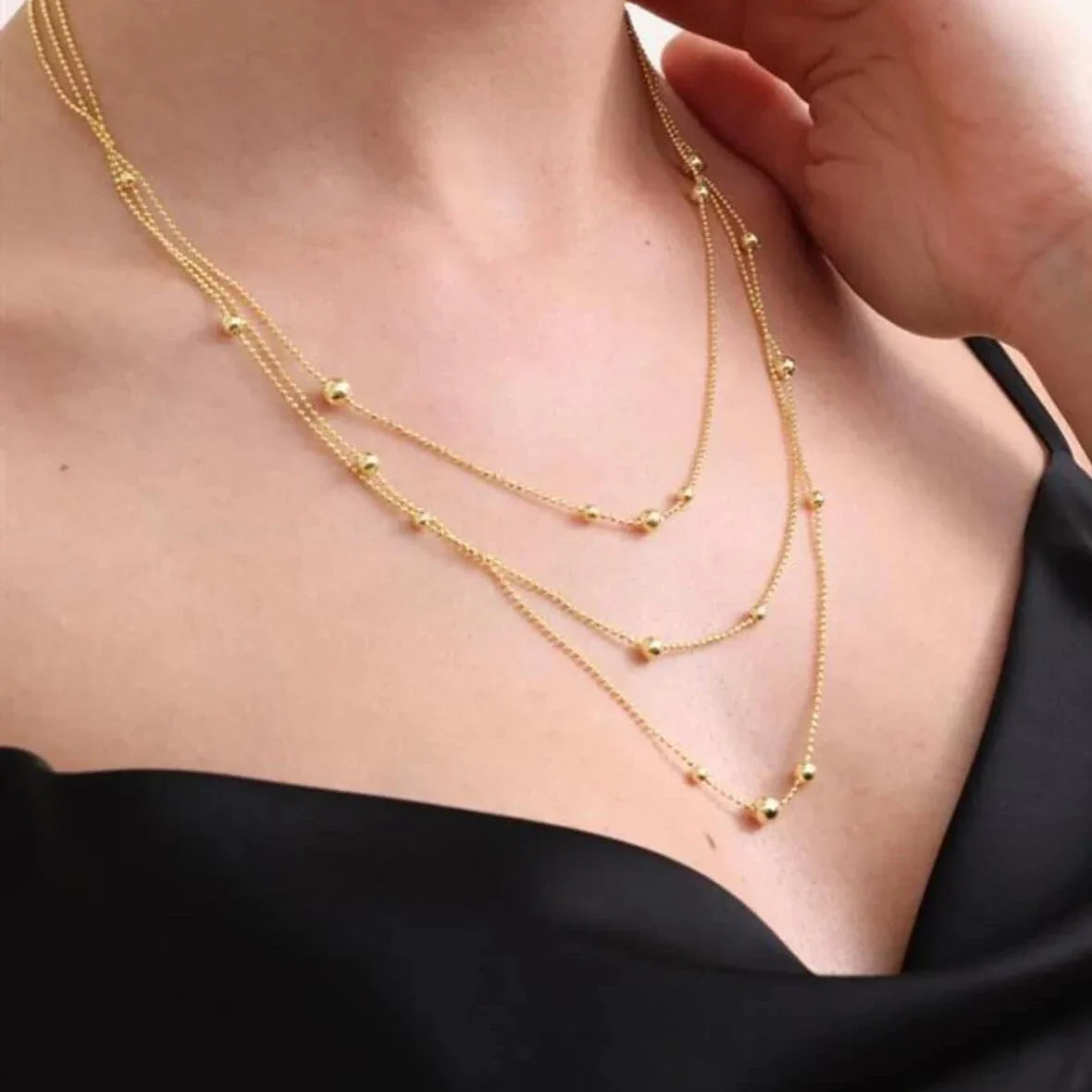 3-HJULS DORIKA BULK HALSHALSBAND | 925 SILVER