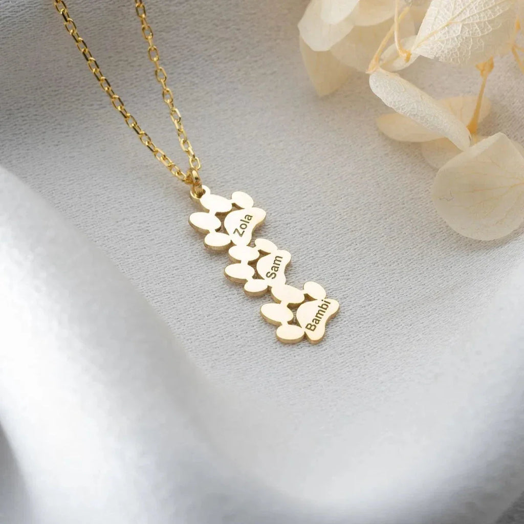 3 TASSAR NAMN KRAGE | 925 SILVER