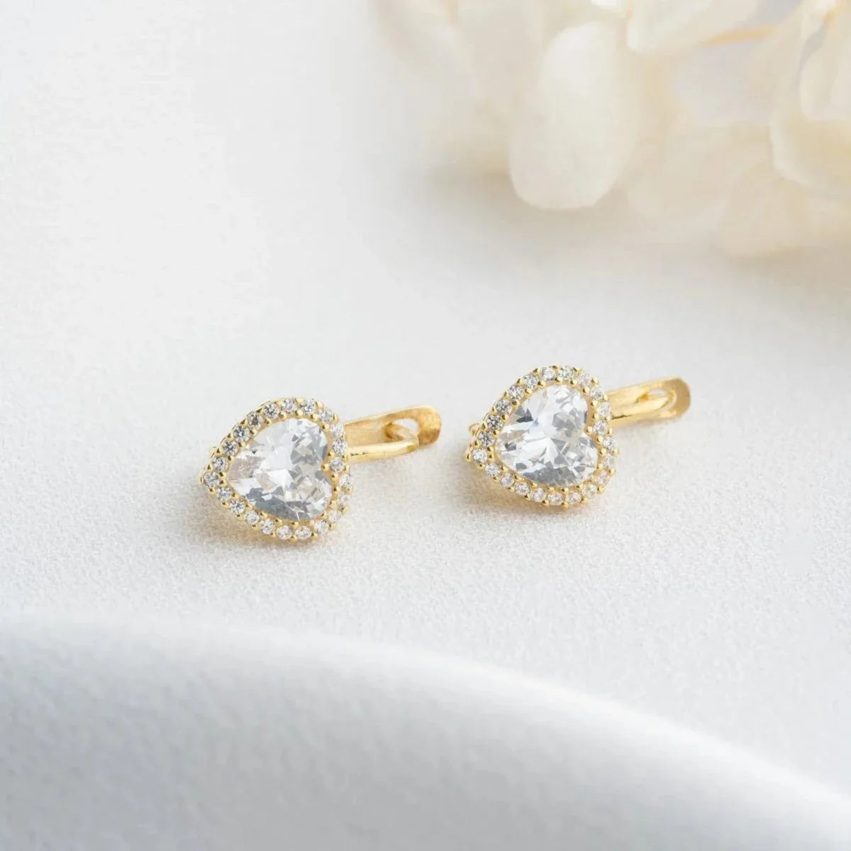 HJÄRTA MED ZIRCONIA STEN HÄNGAR | 925 SILVER