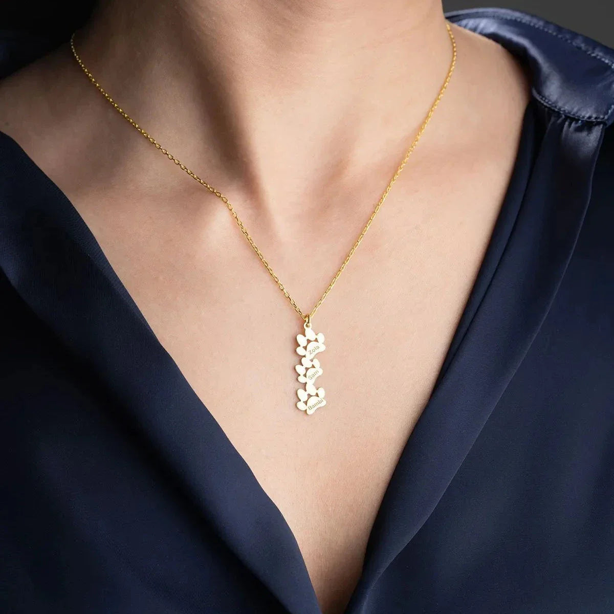 3 TASSAR NAMN KRAGE | 925 SILVER