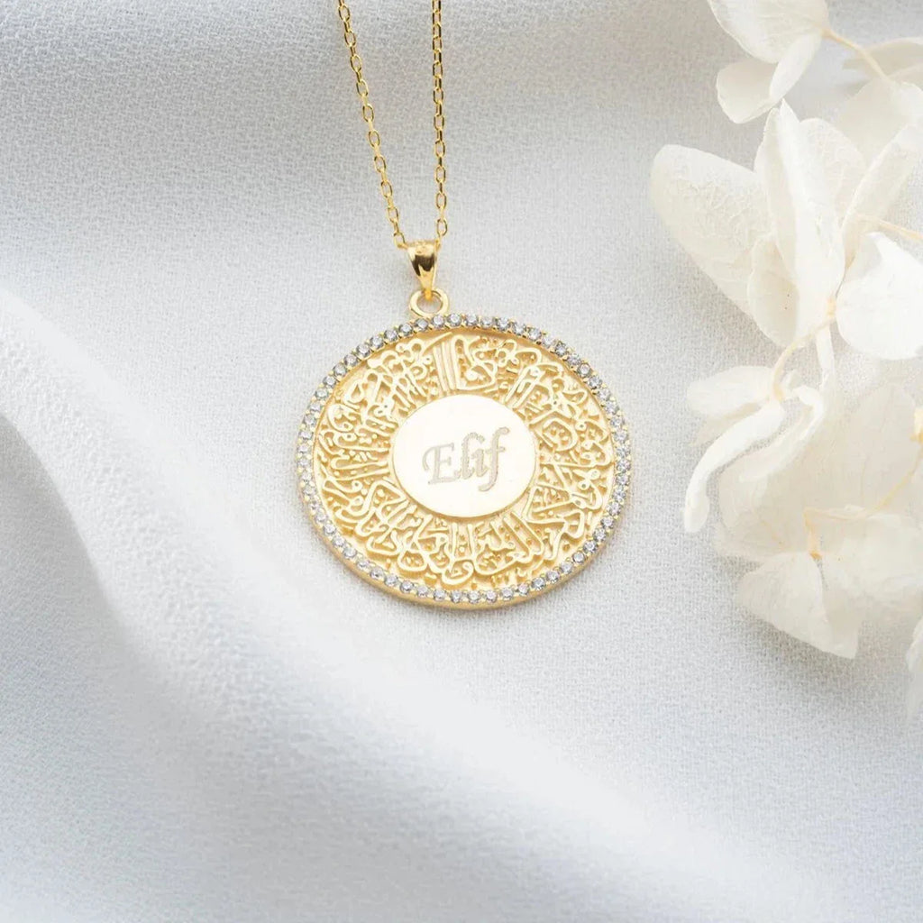 DUA GRAVERING KRAGE | 925 SILVER