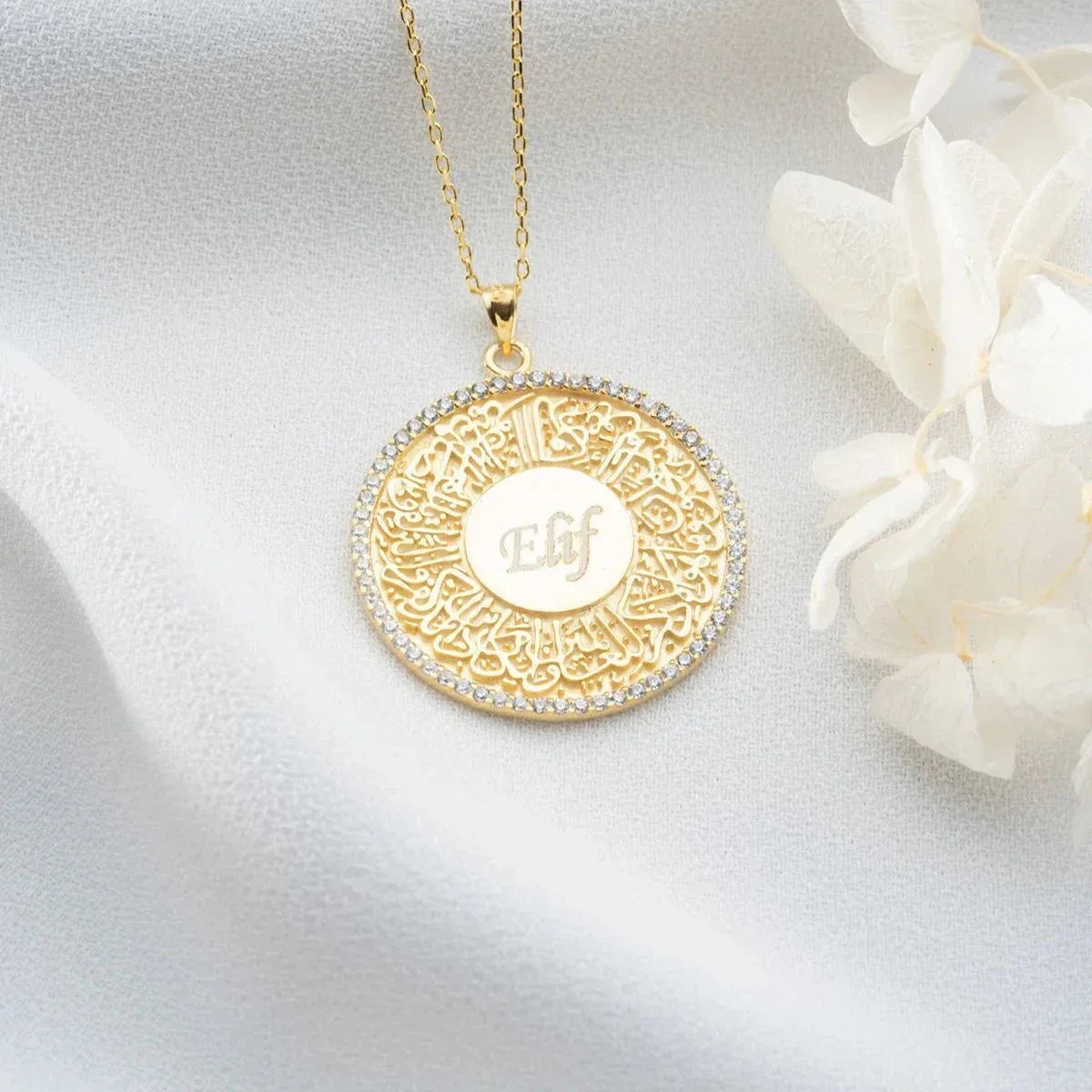 DUA GRAVERING KRAGE | 925 SILVER