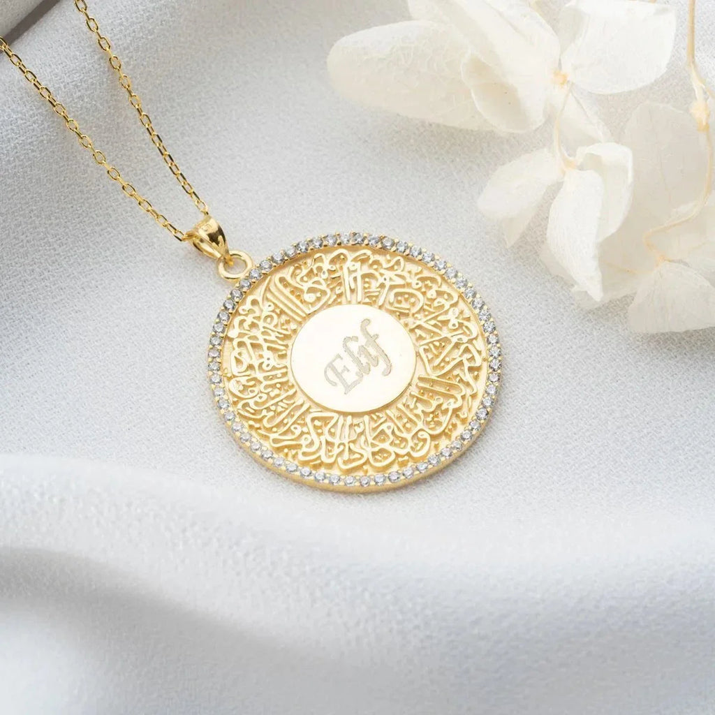 DUA GRAVERING KRAGE | 925 SILVER