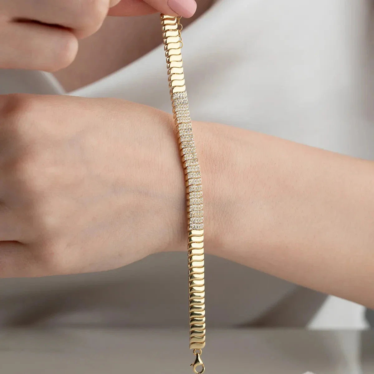 VELINA ARMBAND | 925 SILVER