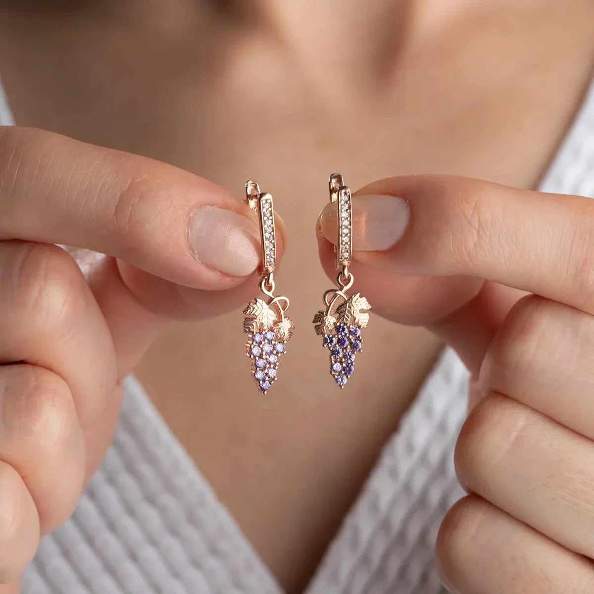 DRUVÖRHÄNGEN | 925 SILVER