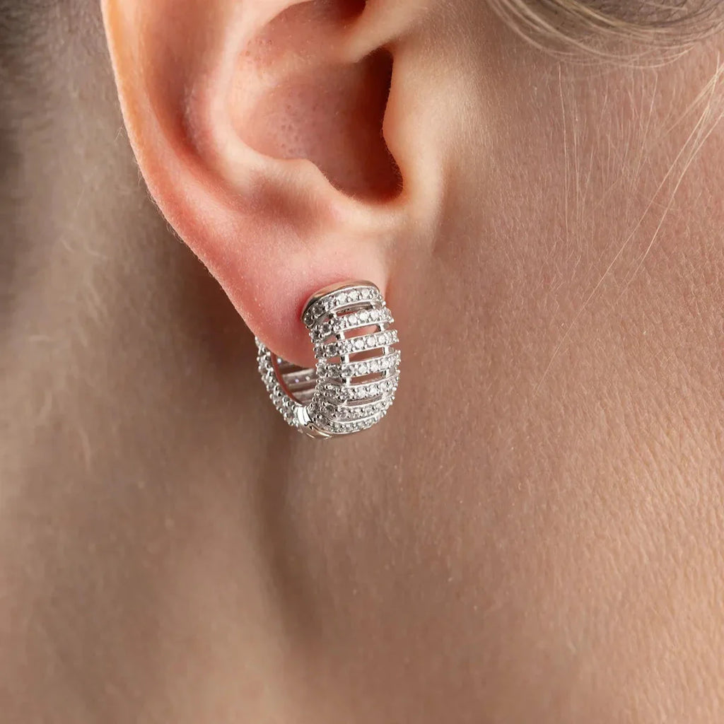 LUNAR ÖRHÄNGEN | 925 SILVER