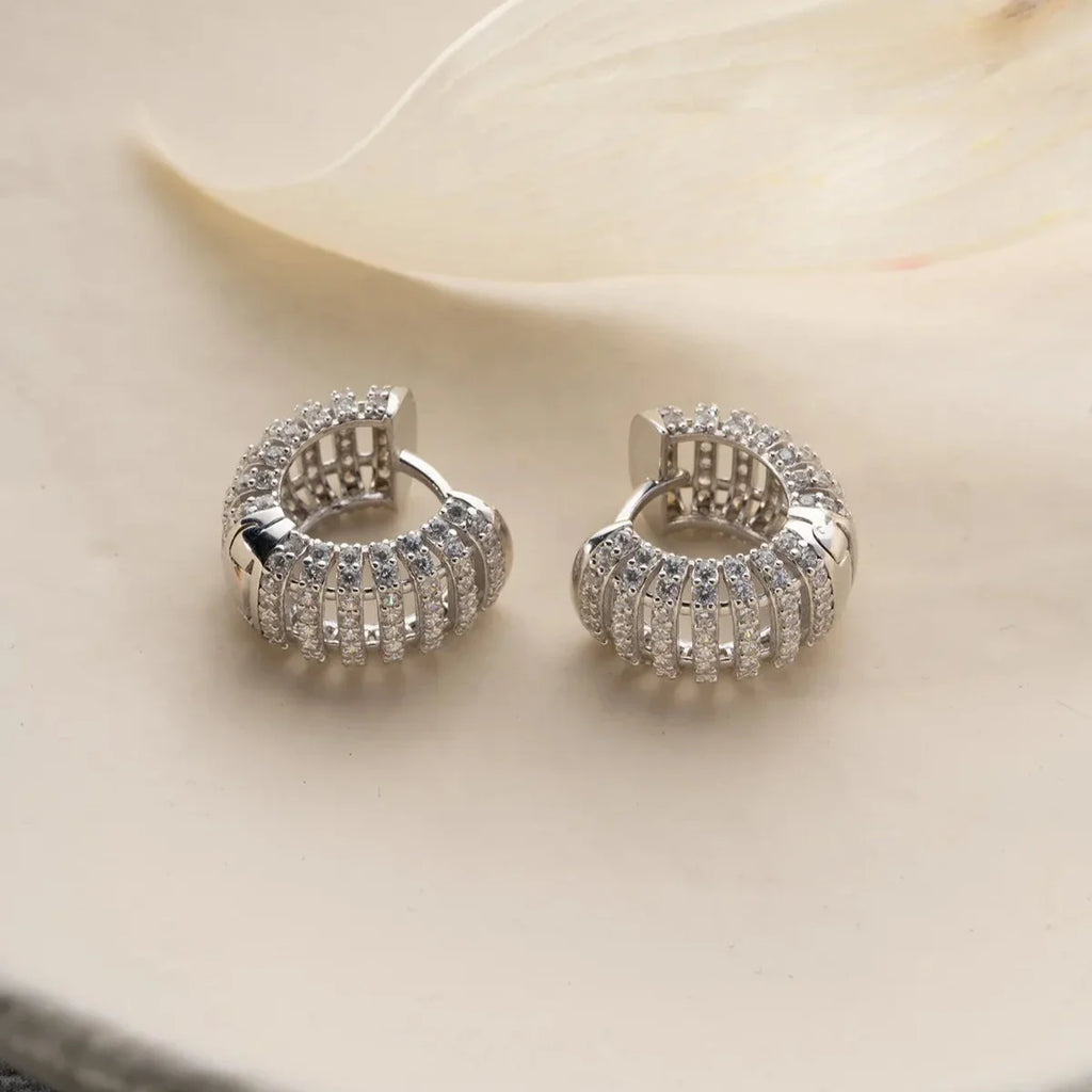 LUNAR ÖRHÄNGEN | 925 SILVER