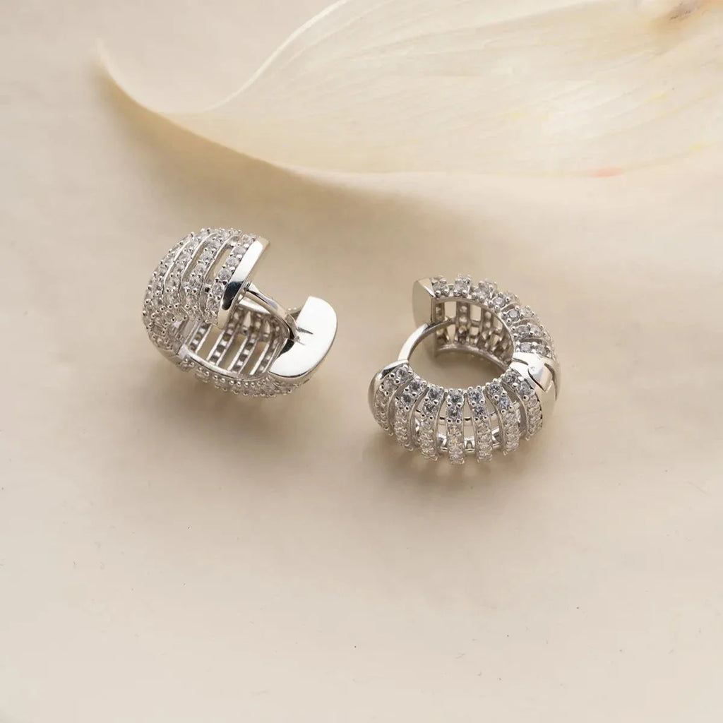 LUNAR ÖRHÄNGEN | 925 SILVER