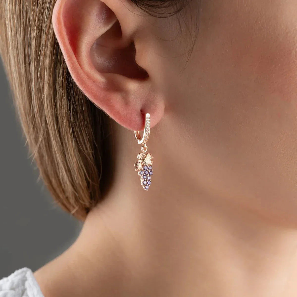 DRUVÖRHÄNGEN | 925 SILVER