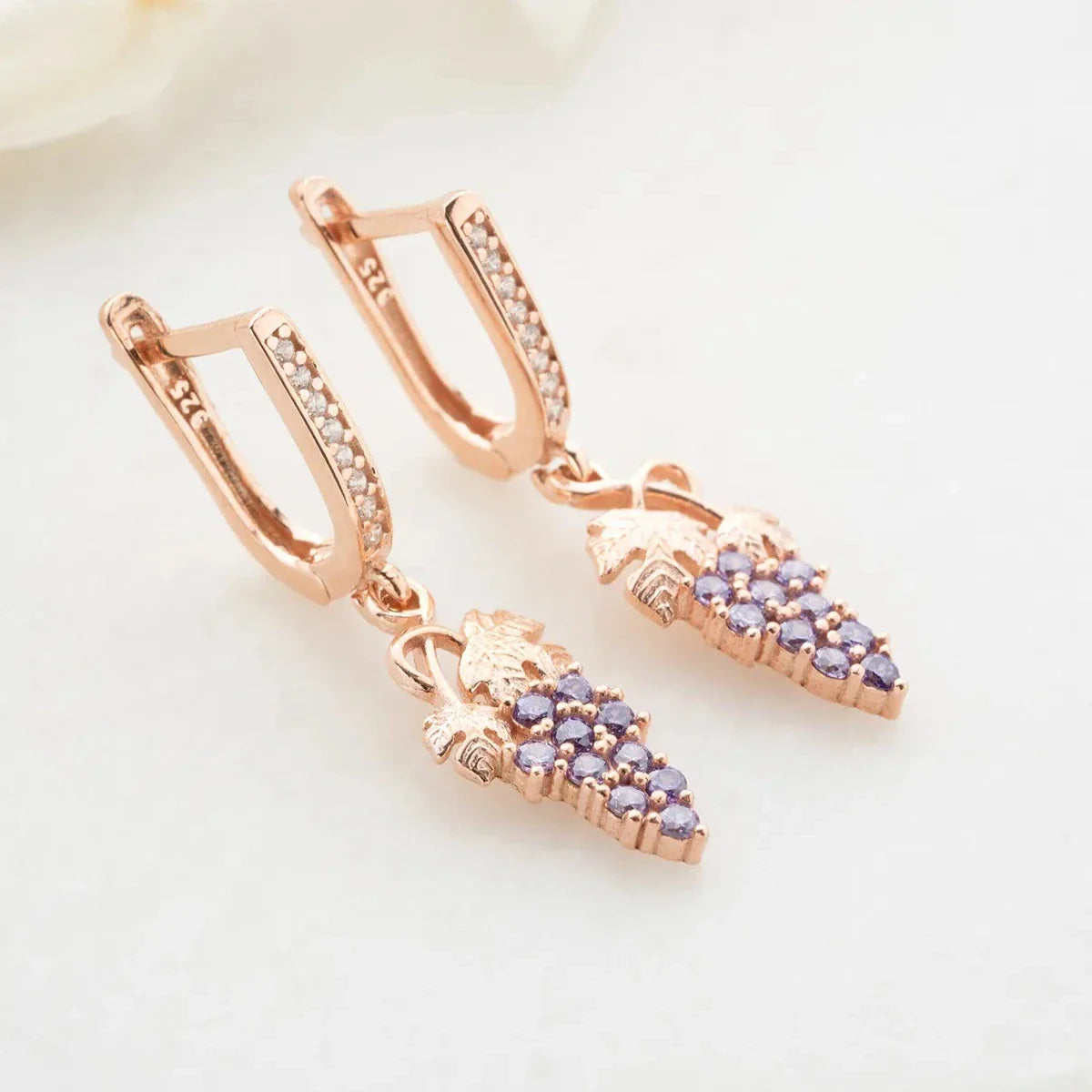 DRUVÖRHÄNGEN | 925 SILVER