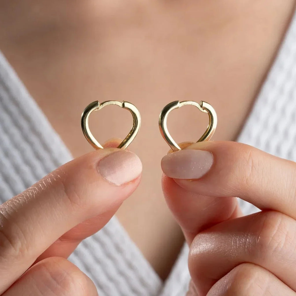 BASIC HEART-ring för upphängning | 925 SILVER