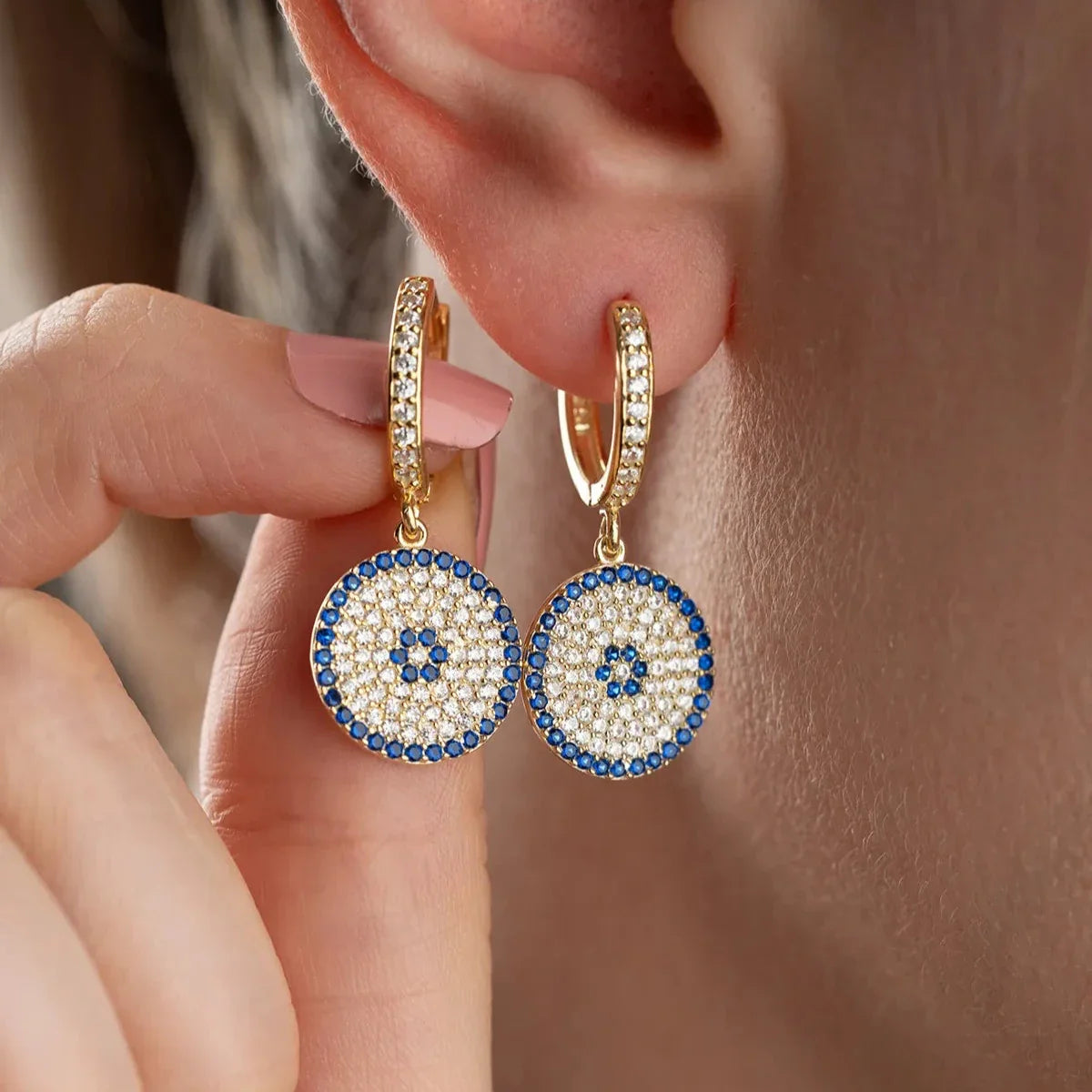 STORA ONDA ÖGONÖRHÄNGEN | 925 SILVER