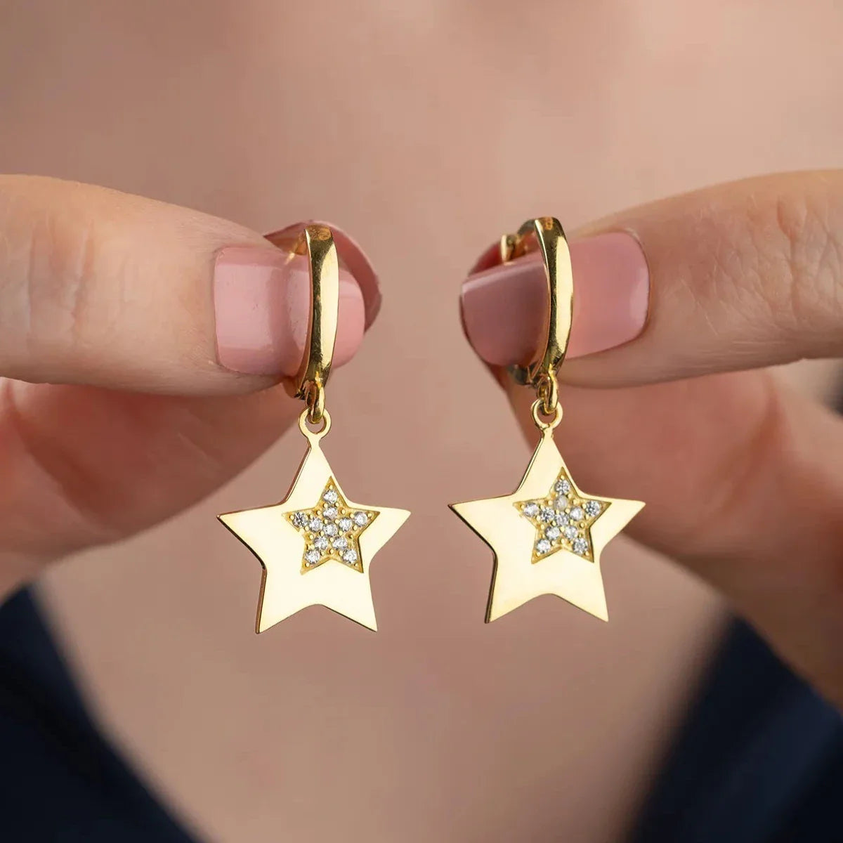 STJÄRNDUO ÖRHÄNGEN | 925 SILVER