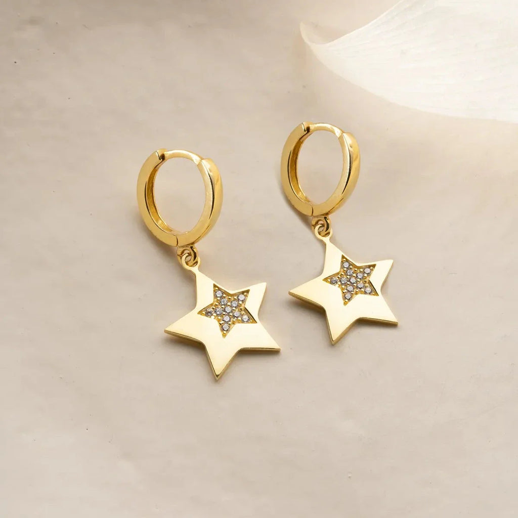 STJÄRNDUO ÖRHÄNGEN | 925 SILVER