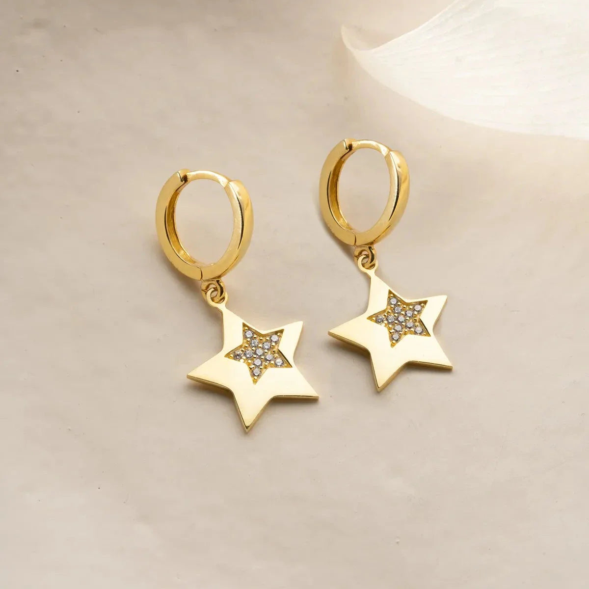 STJÄRNDUO ÖRHÄNGEN | 925 SILVER