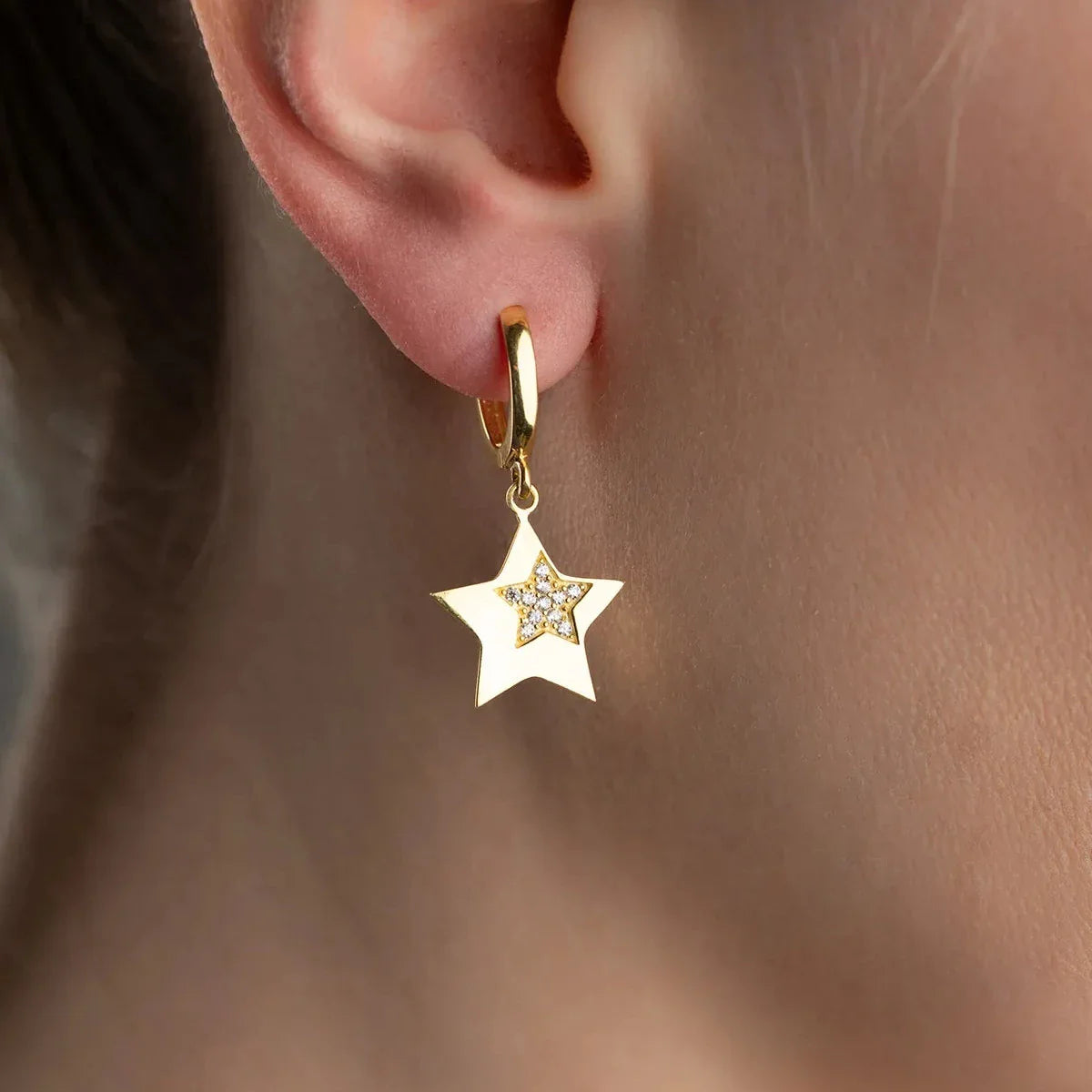 STJÄRNDUO ÖRHÄNGEN | 925 SILVER