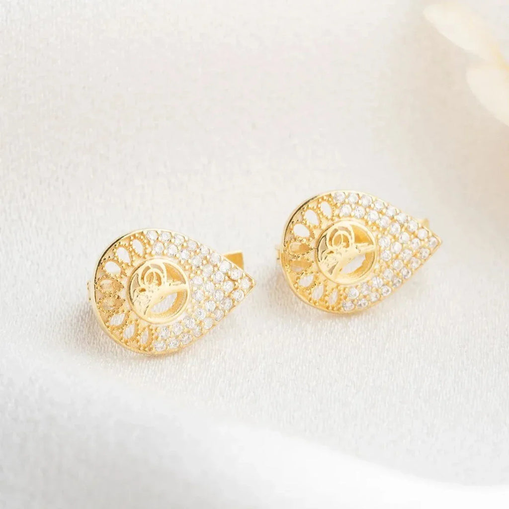 TUGRA ÖRHÄNGE | 925 SILVER