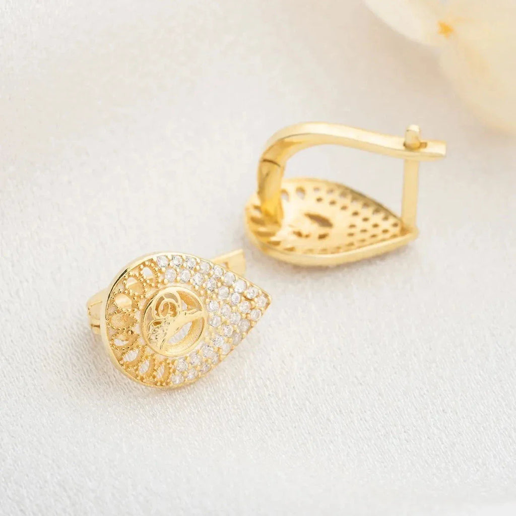 TUGRA ÖRHÄNGE | 925 SILVER