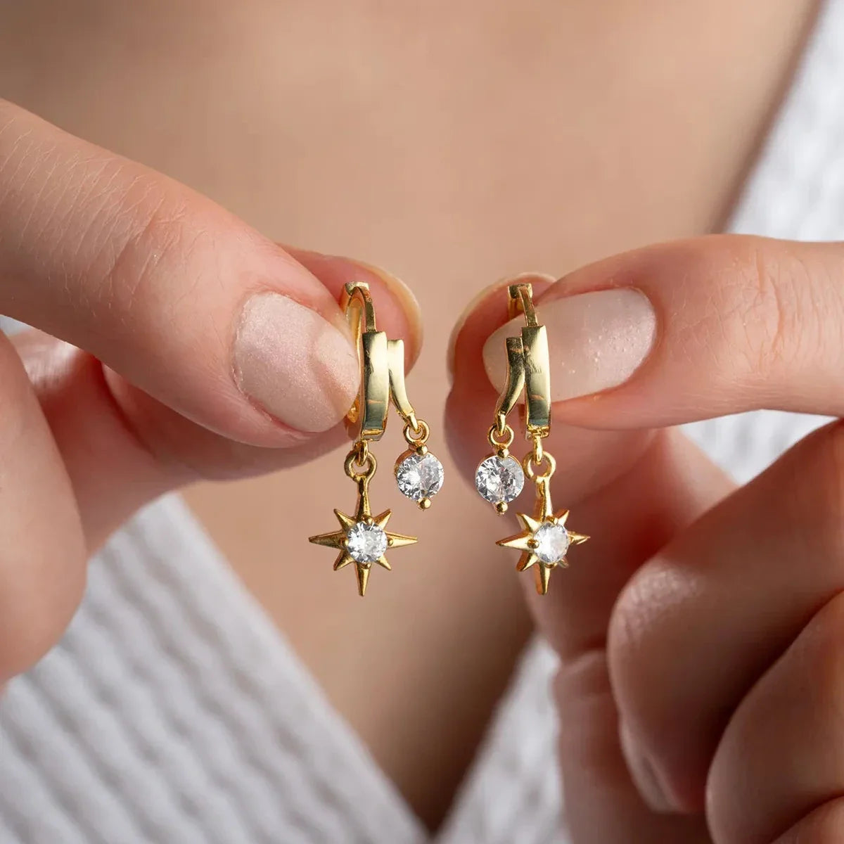 POLARSTAR ÖGONHÄNGNINGAR | 925 SILVER