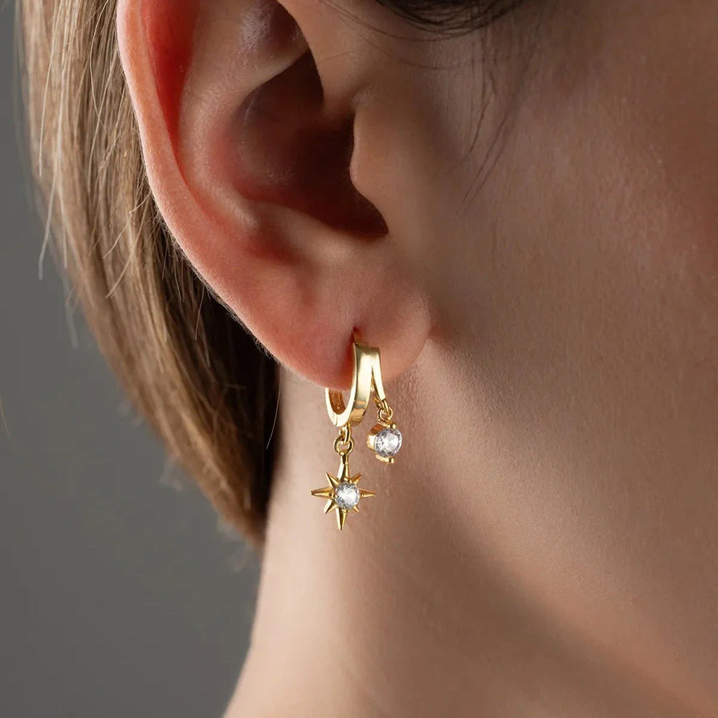 POLARSTAR ÖGONHÄNGNINGAR | 925 SILVER