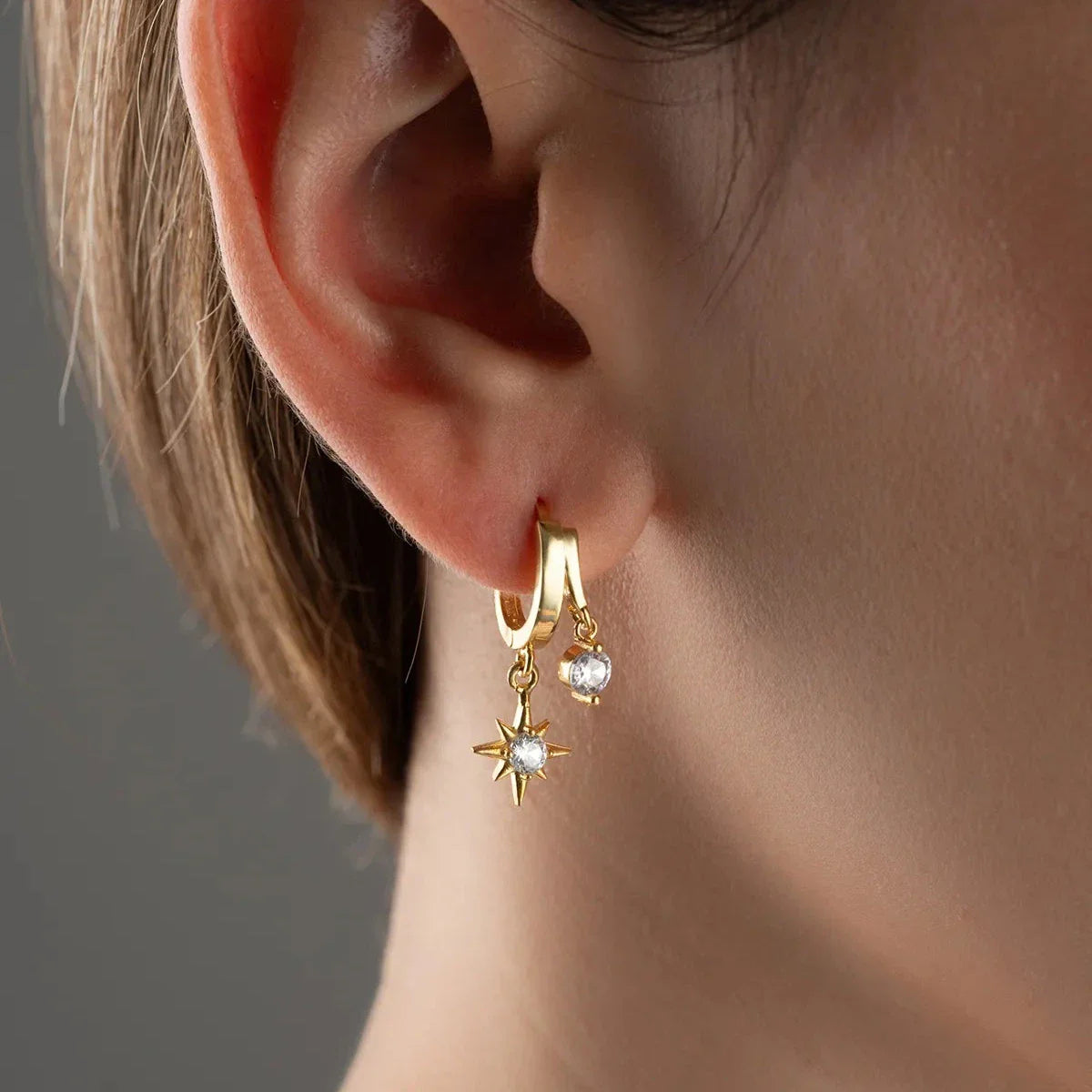 POLARSTAR ÖGONHÄNGNINGAR | 925 SILVER