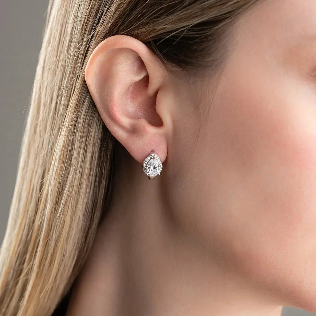 DROPPESTEN X ÖGONHÄNGNING | 925 SILVER