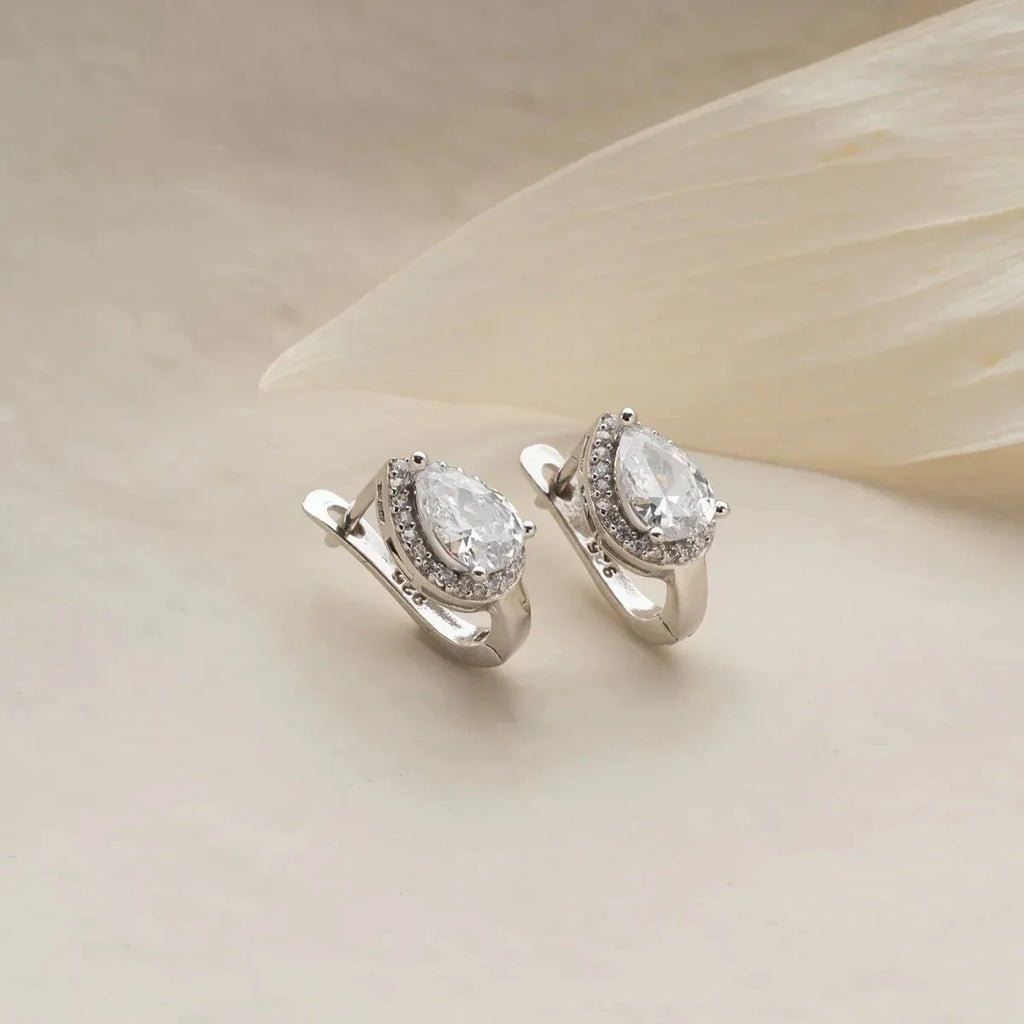 DROPPESTEN X ÖGONHÄNGNING | 925 SILVER