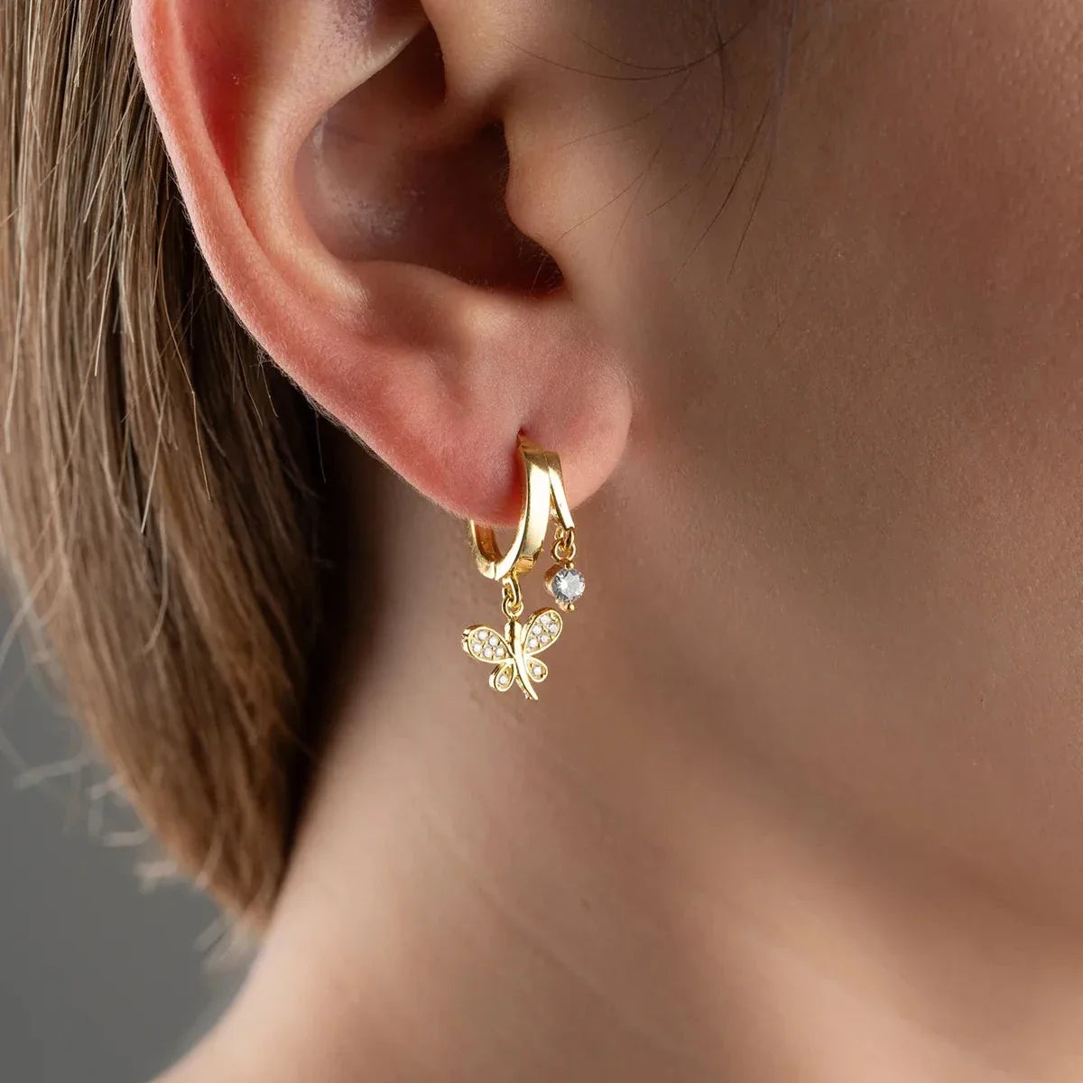 ÖRHÄNGEN DRAGONLY & ZIRCONIA | 925 SILVER