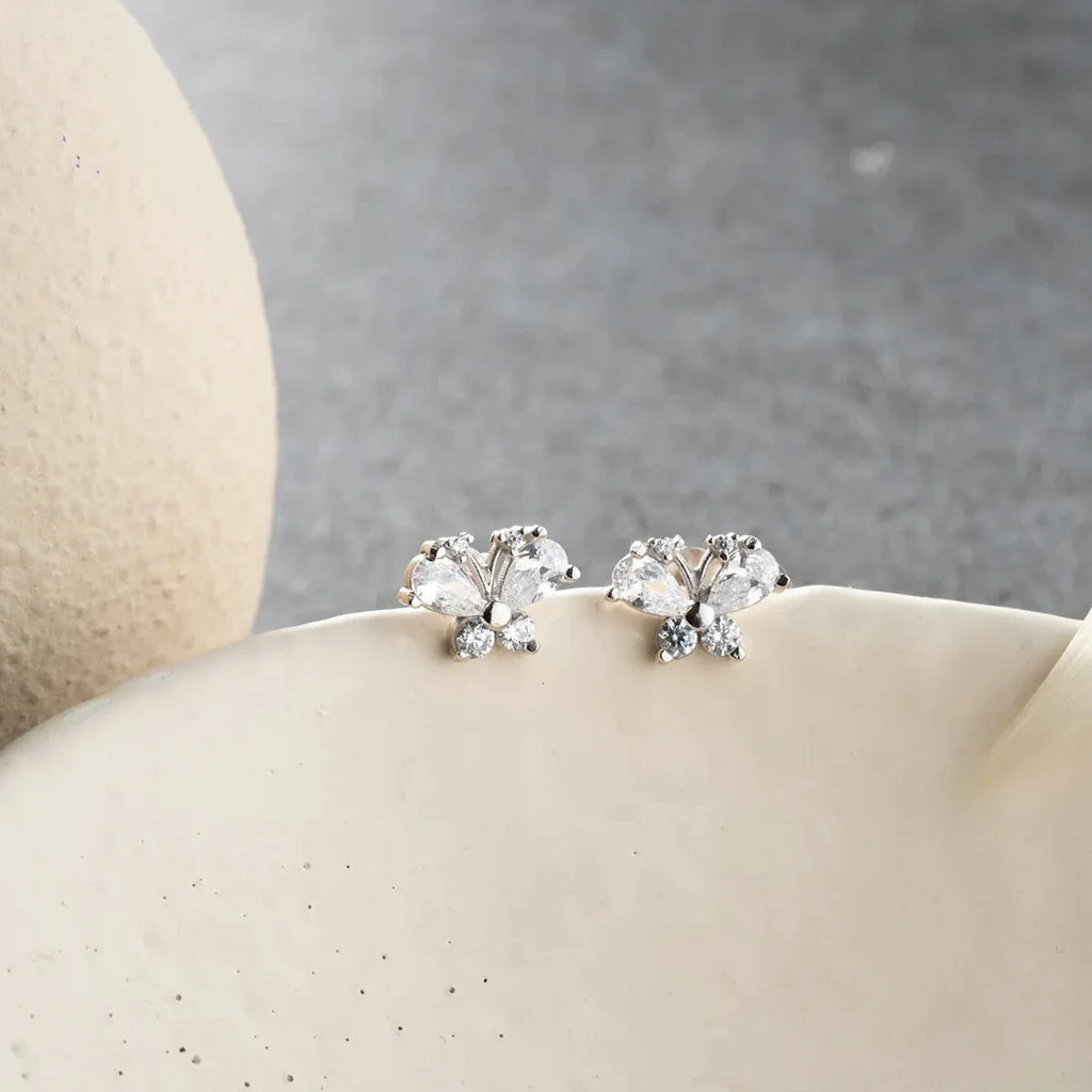 FJÄRILSBAGUETTE-ÖHANGEN | 925 SILVER