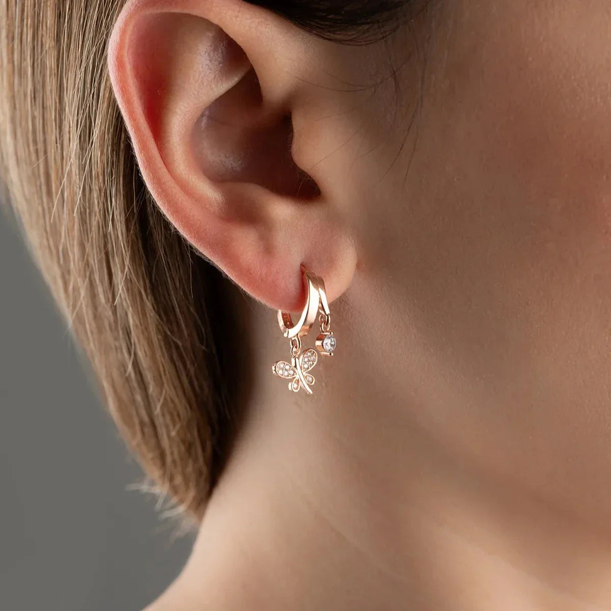 ÖRHÄNGEN DRAGONLY & ZIRCONIA | 925 SILVER