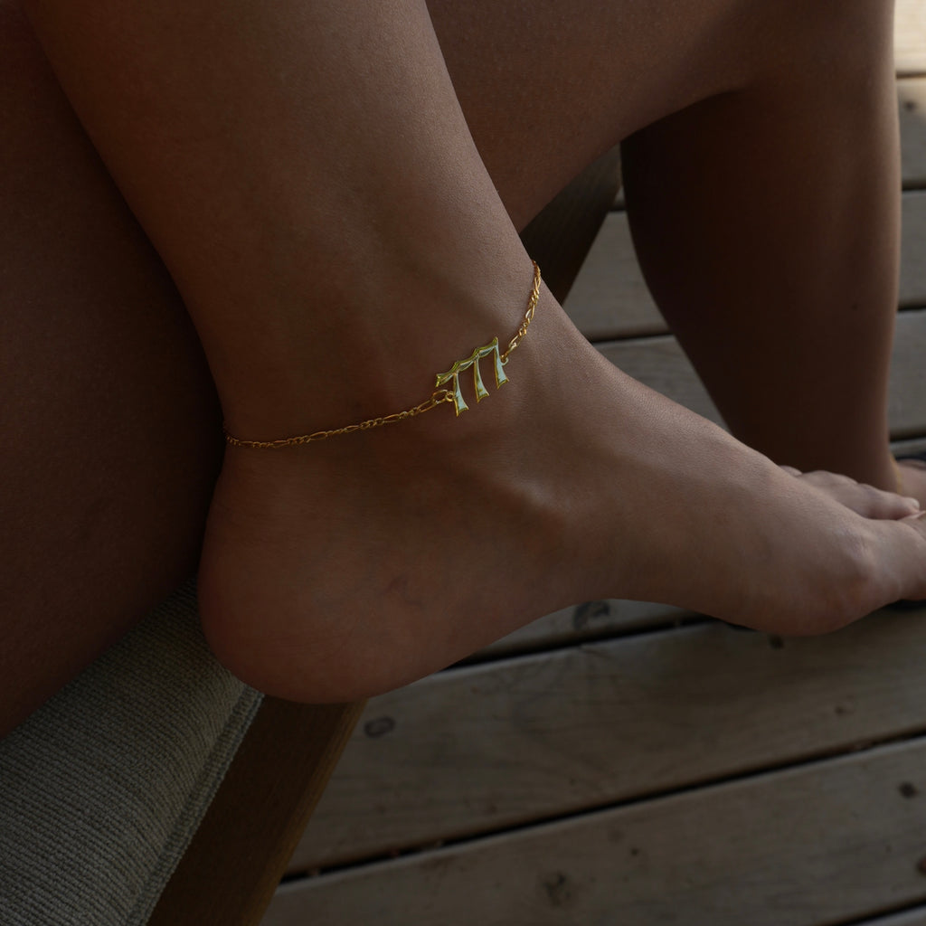 ÄNGELNUMMER FOTLOCK FIGARO | 925 SILVER