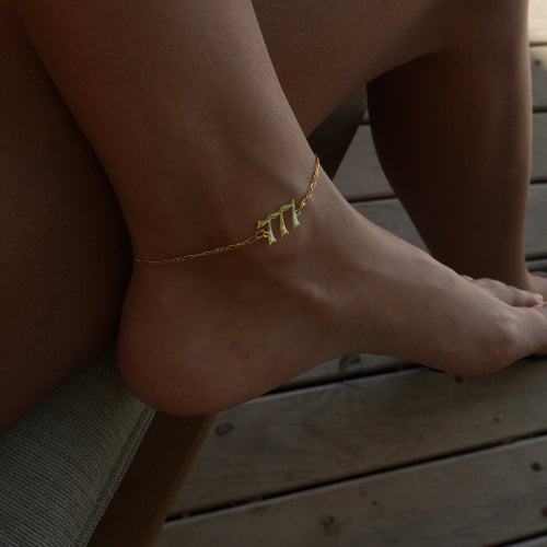 ÄNGELNUMMER FOTLOCK FIGARO | 925 SILVER