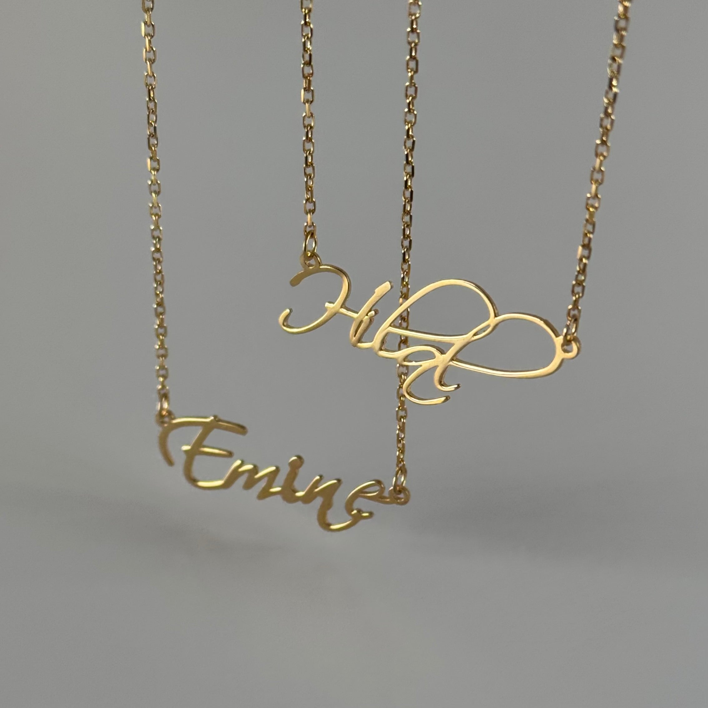 SKRIFT NAMN KRAGE | 925 SILVER