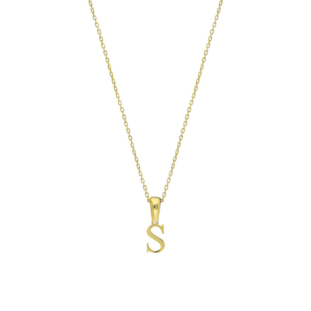 MINI LETTER NECKLACE (8702753669463)