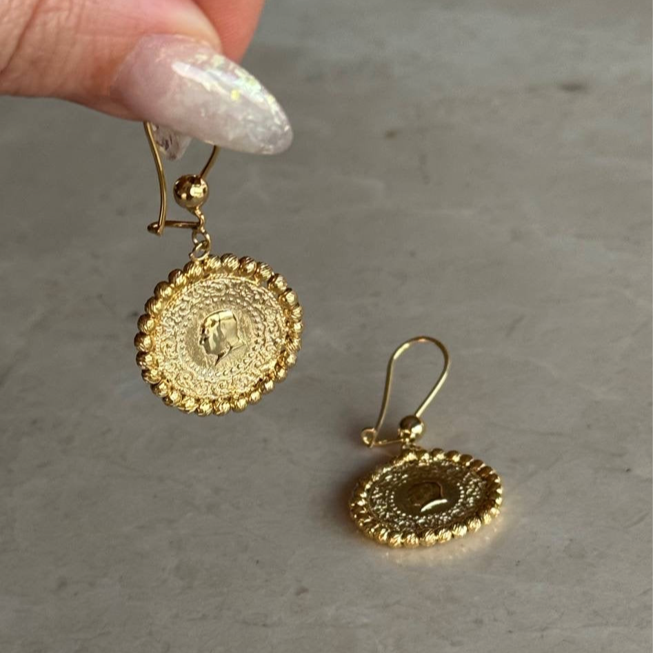 DORICA CEYREK ÖRHÄNGEN | 925 SILVER