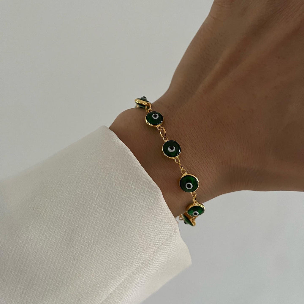 Grande Green Nazar Armkette (7001248825389)