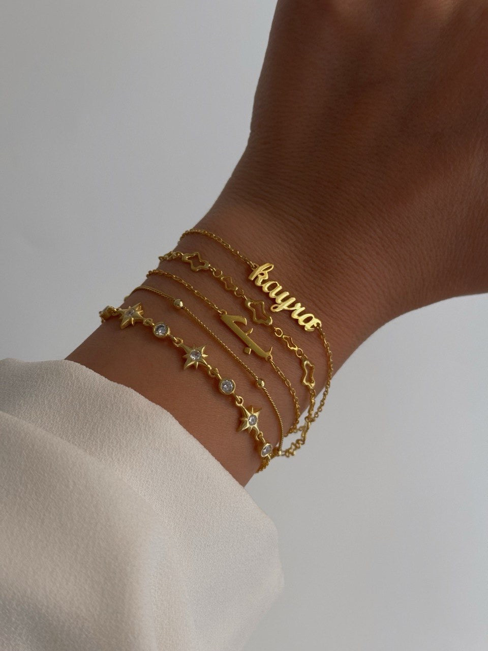 KAYRA NAMNARMBAND | 925 SILVER