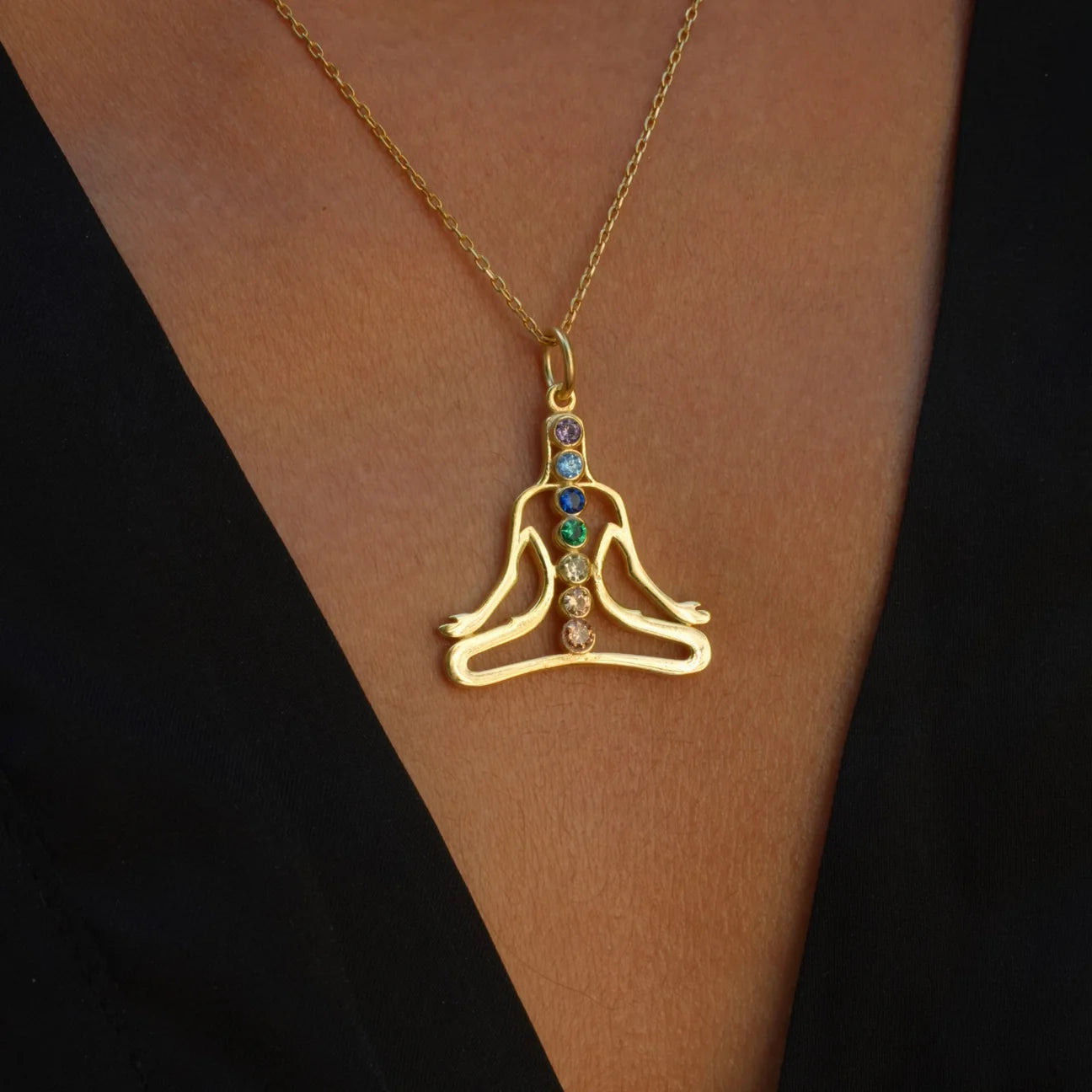 CHAKRAHALSBAND | 925 SILVER