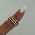AMOUR BAGUETTE RING | 925 SILBER - Kardelen