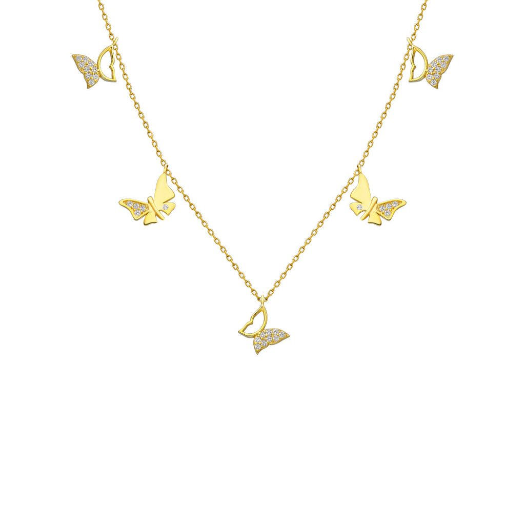 Schmetterling – Halskette Model 2 (7051941642285)