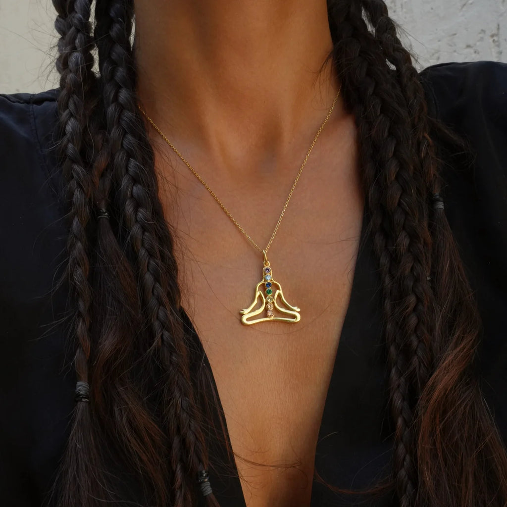 CHAKRAHALSBAND | 925 SILVER