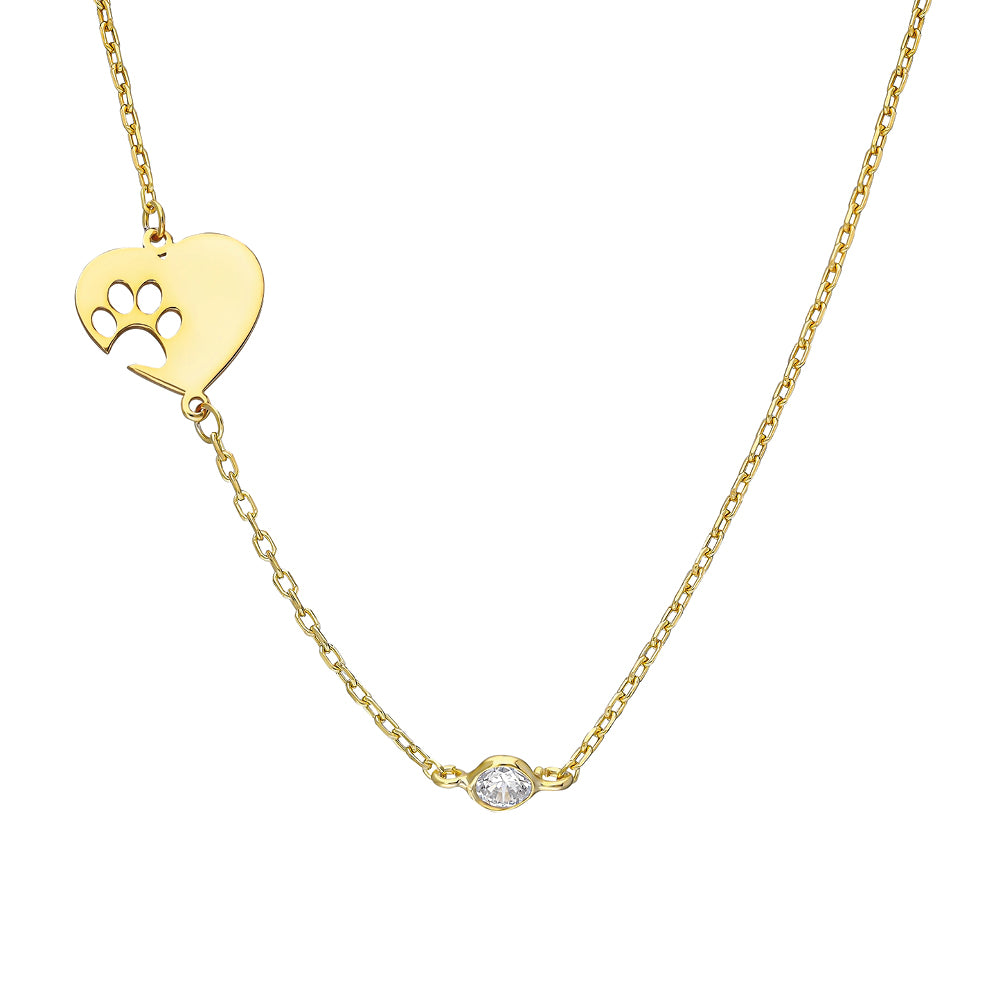 HALSLAG MED FÖDELSEST HUND | 925 SILVER