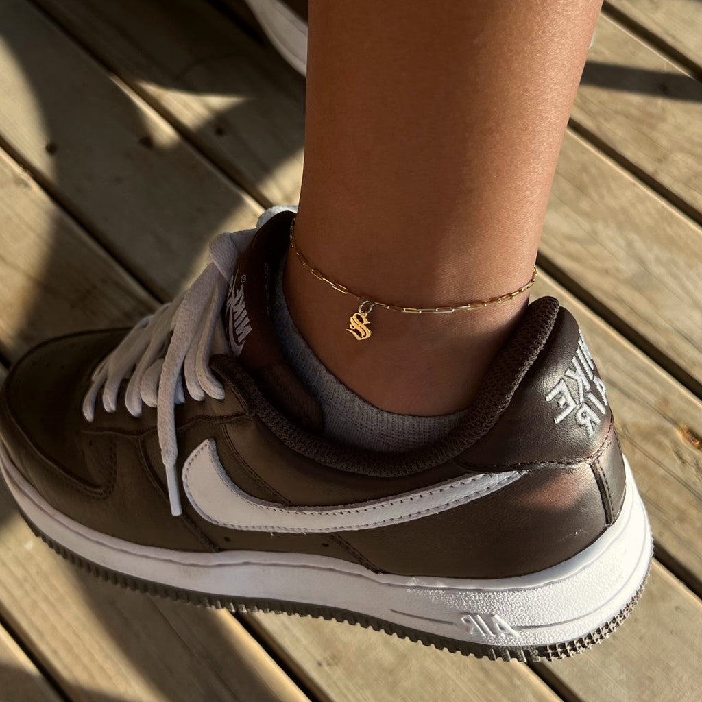 BREV ANKLET SÄLLAN | 925 SILVER