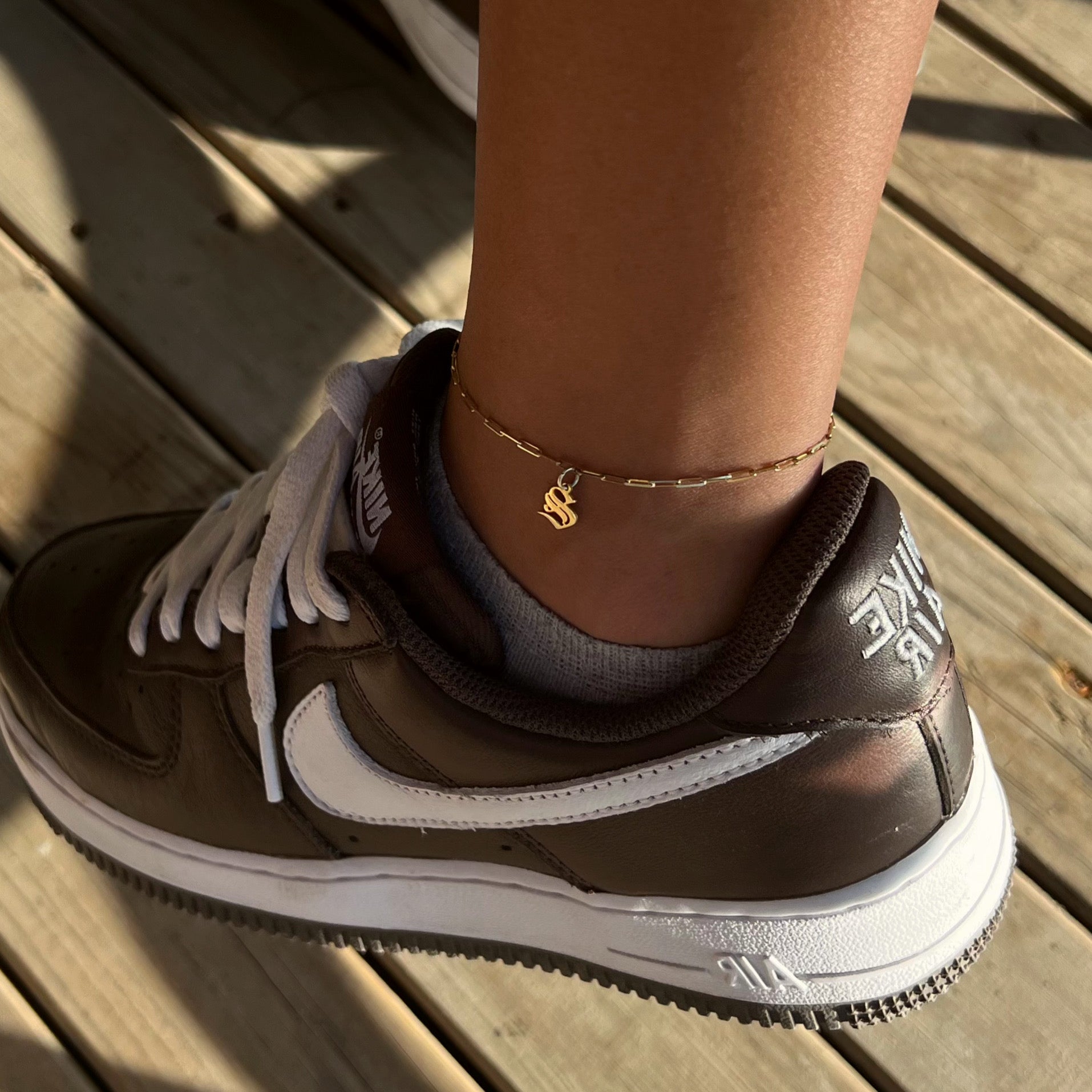 BREV ANKLET SÄLLAN | 925 SILVER