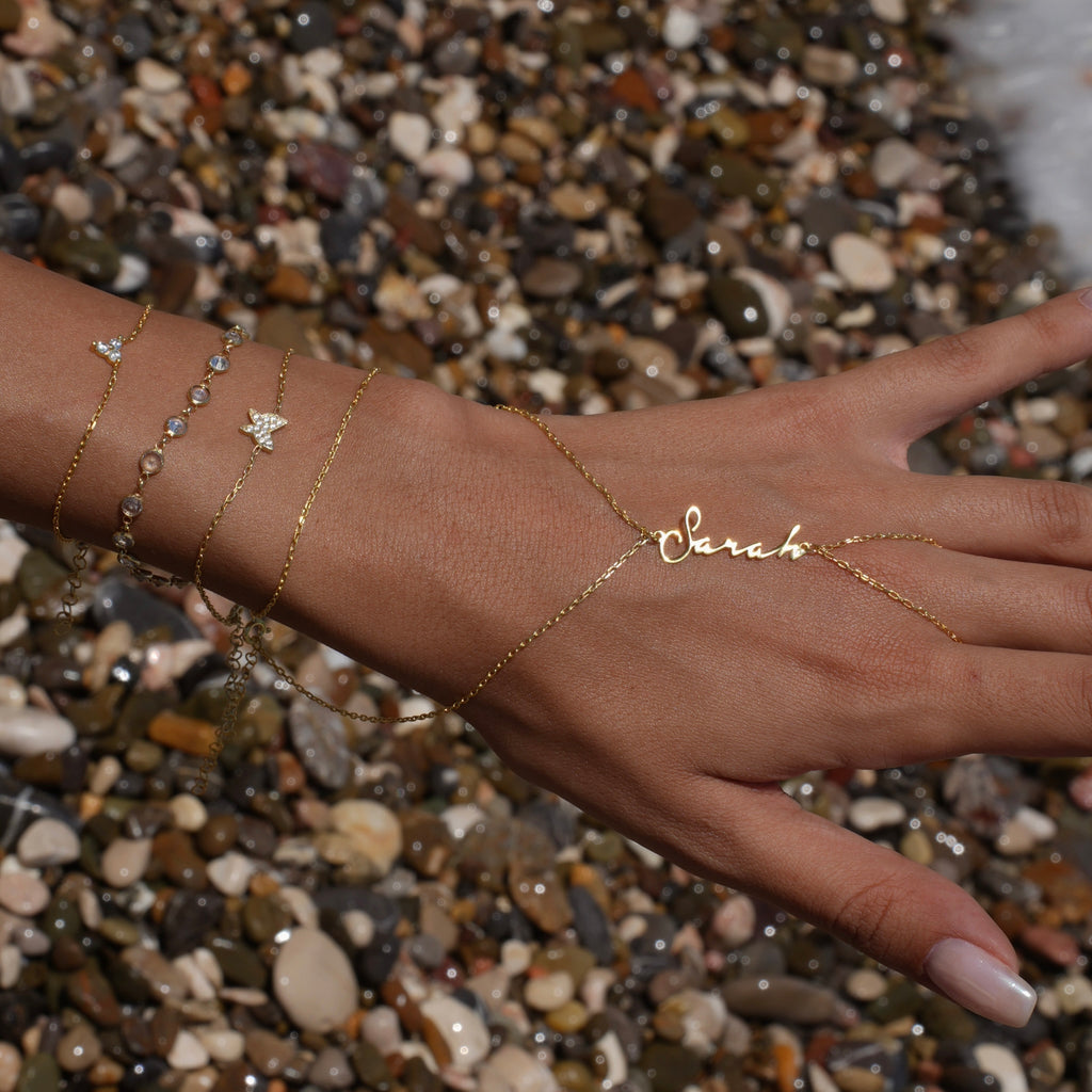 SIGNATURE HANDKÄDJA | 925 SILVER