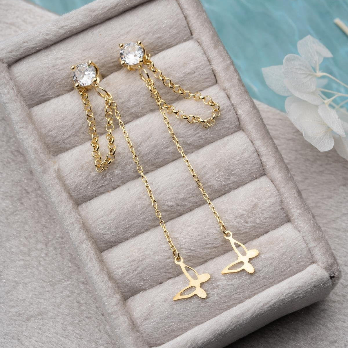 LUNA FJÄRILSÖGA-HÄNGNING | 925 SILVER