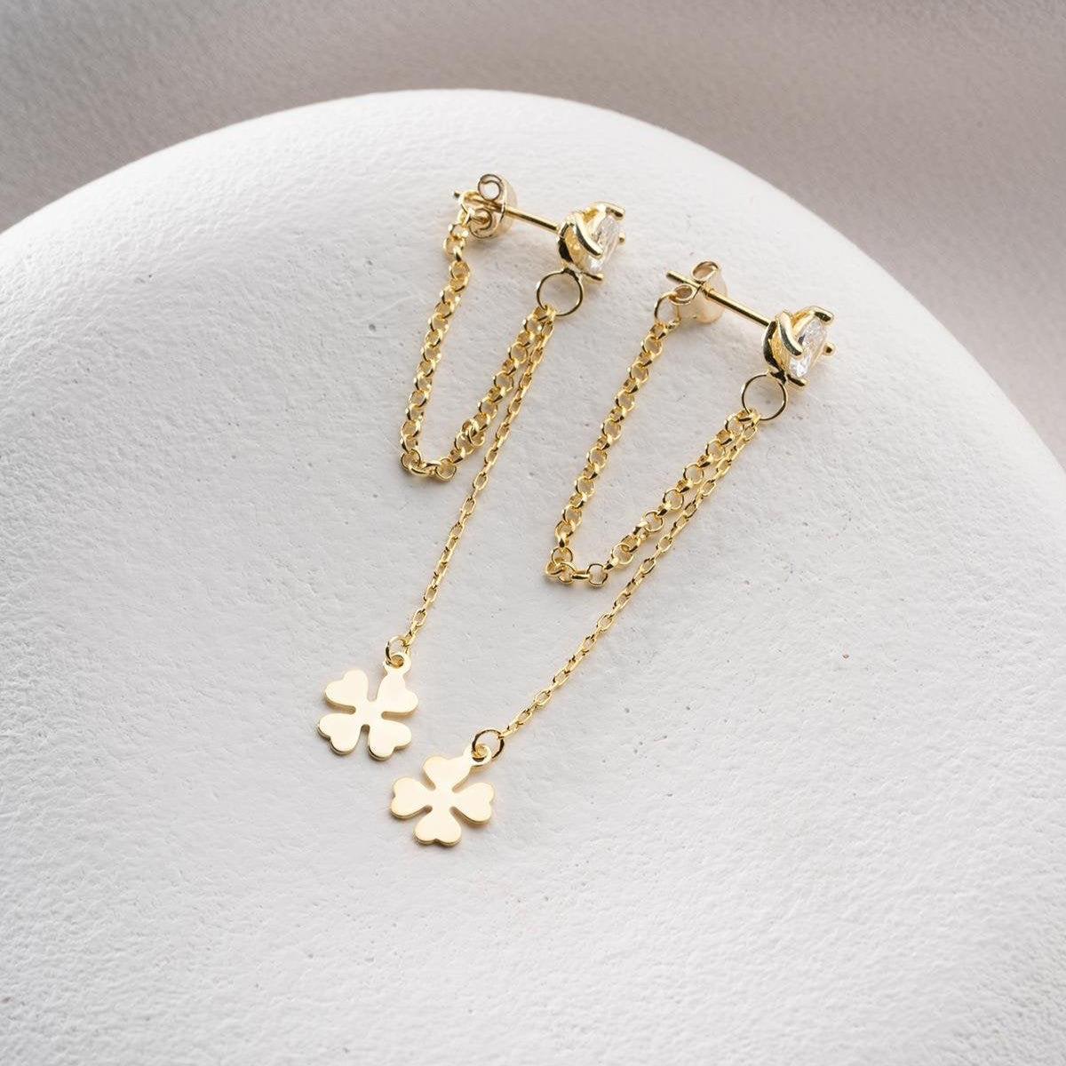 LUNA KLEE MODELL II ÖRHÄNGEN | 925 SILVER