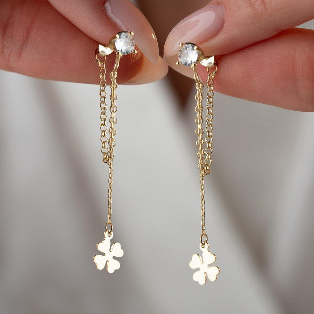 LUNA KLEE MODELL II ÖRHÄNGEN | 925 SILVER