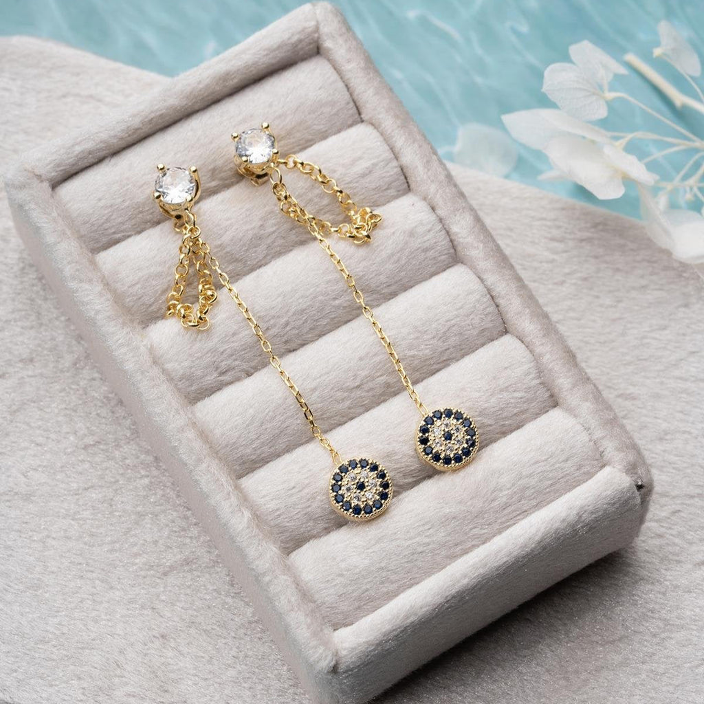 LUNA NAZAR ÖRHÄNGEN | 925 SILVER