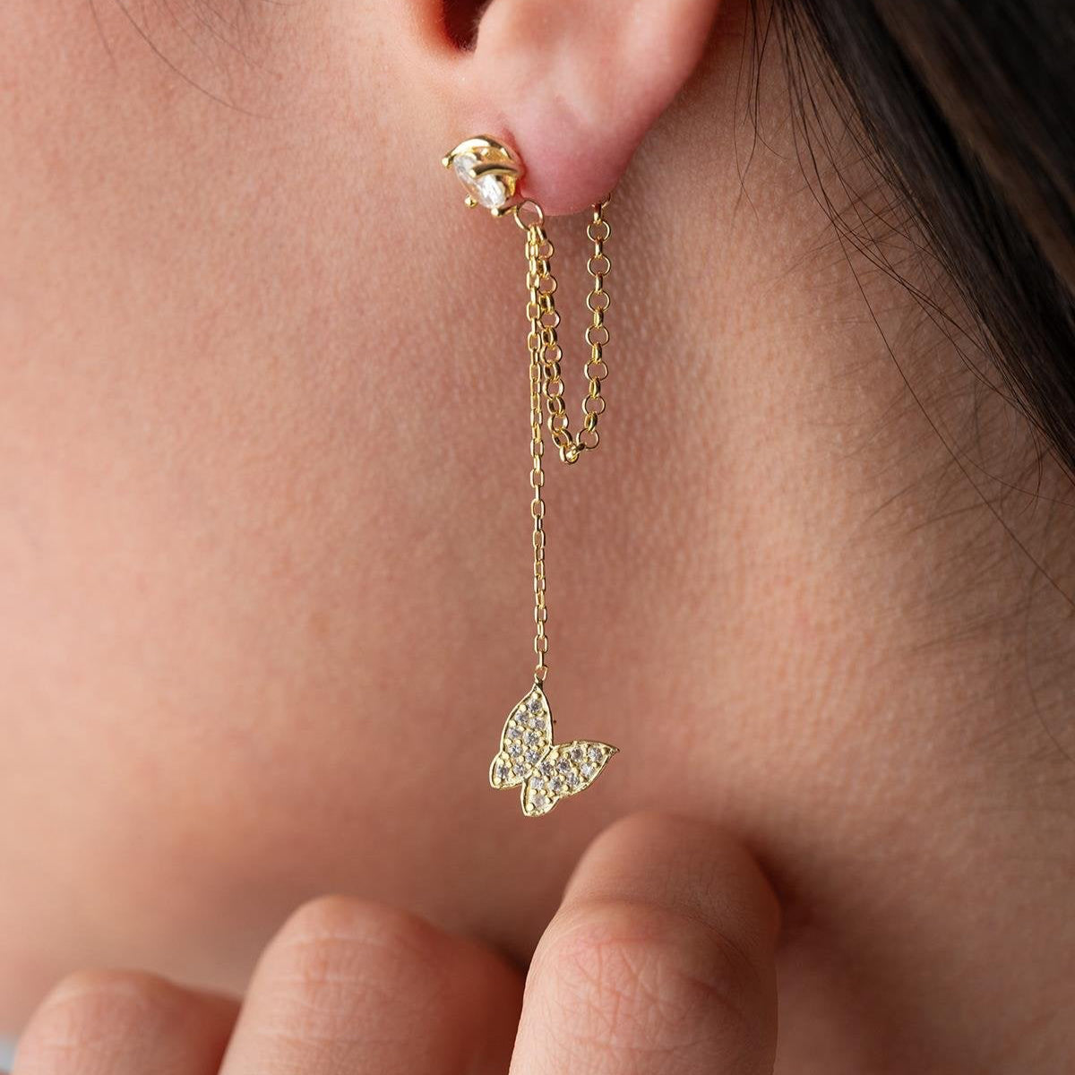 LUNA FJÄRILSÖGA-HÄNGNING | 925 SILVER